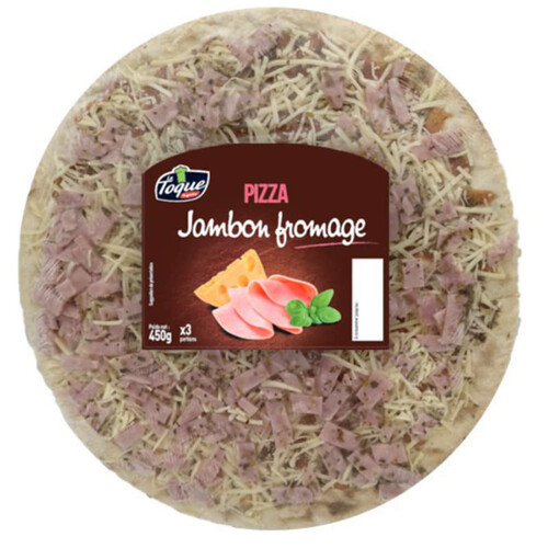 Le Toque pizza jambon fromage 450g