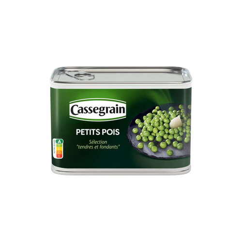 Cassegrain Petits Pois Sélection Tendre et Fondants 495g