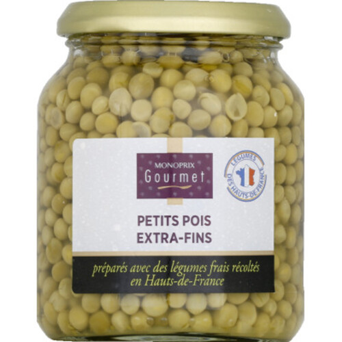 Monoprix Gourmet Petits Pois Extra-Fins 230g
