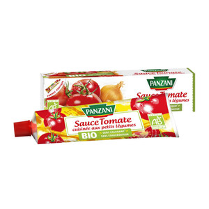 Panzani Sauce Tomate Cuisinée Aux Petits Légumes Bio 180g