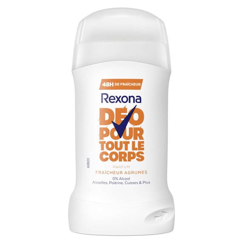 Rexona Déodorant Corps Stick 48h Fraîcheur Agrumes 50ml