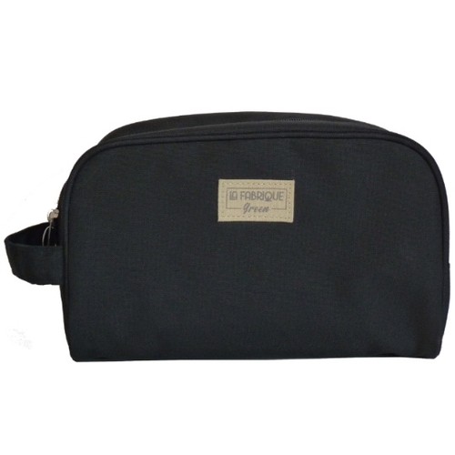 La Fabrique Green Trousse de Toilette en RPE Noire