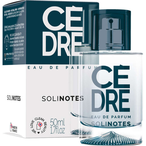 Cèdre eau de parfum solinotes 50ml