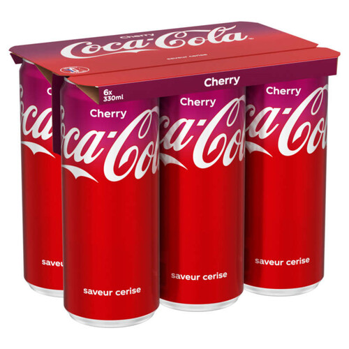 Coca Cola Cherry 6X33Cl