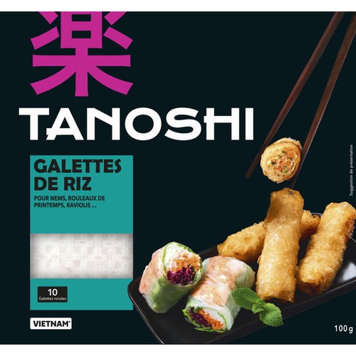 Tien Shan Galettes De Riz x10, 100g