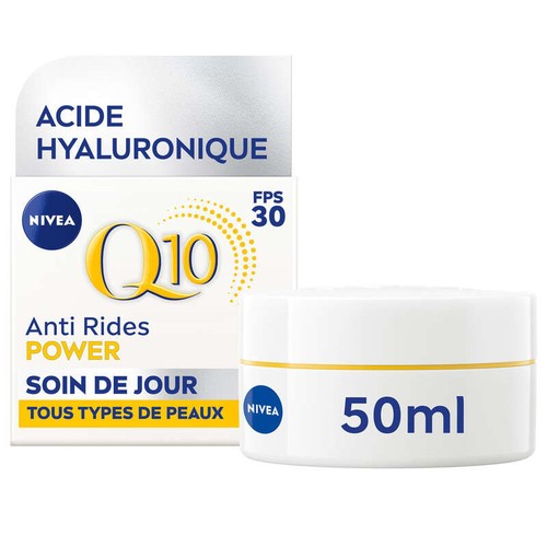 Nivea Crème Q10 visage jour anti-rides extra fermeté FPS 30 50ml