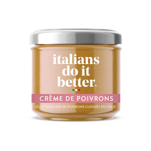 Italians Do It Better Crème de poivrons 100g