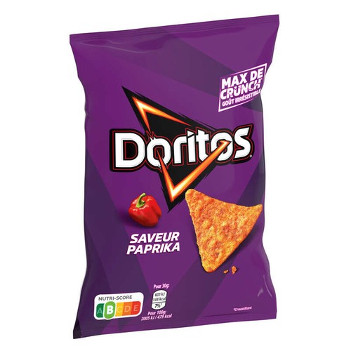 Doritos Chips Tortilla Goût Paprika 160g