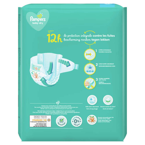 Pampers Baby Dry Paquet T5X24.