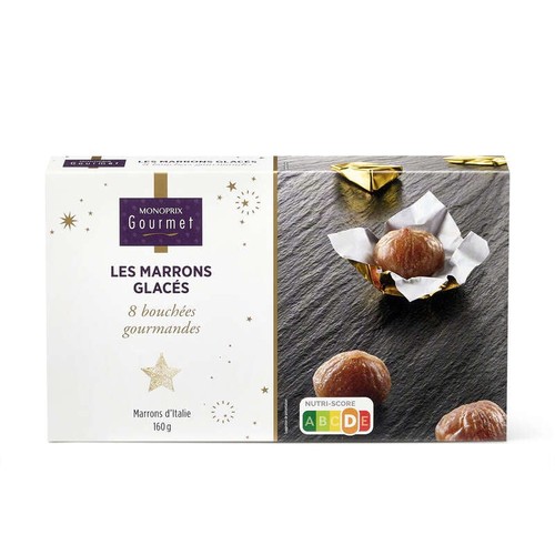 Monoprix Gourmet Marrons Glacés d'Italie 160g