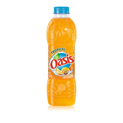 Boisson aux fruits Tropical OASIS : la bouteille de 1L à Prix