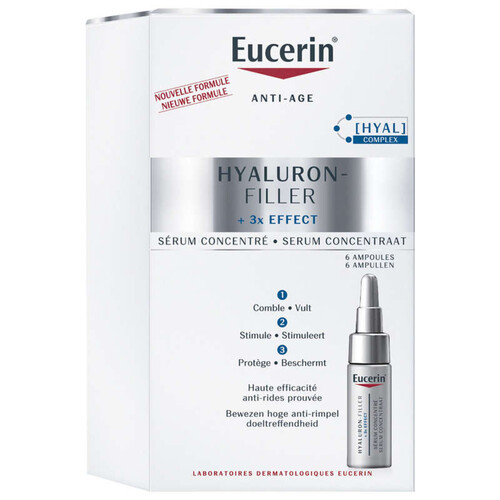 [Para] Eucerin Sérum Concentré Hyaluron-Filler + 3X Effect 6X5Ml