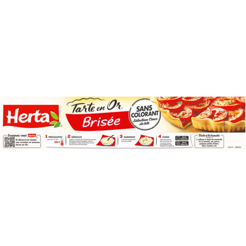 Herta Tarte en Or Pâte Brisée 230g