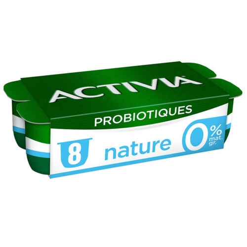 Activia Yaourt Nature Bifidus 0% Mg 8X125G