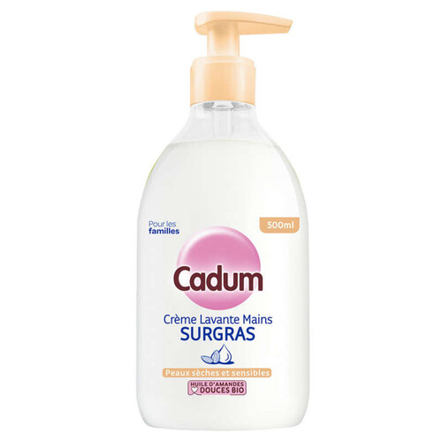 Cadum Crème Lavante Surgras Mains 500ml