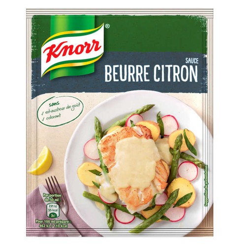 Knorr Sauce Déshydratée Beurre Citron 42g
