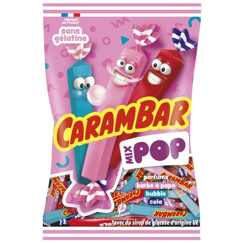 Carambar Cara Pop 380g