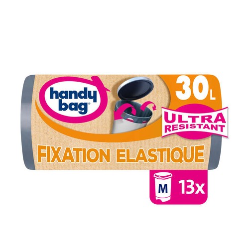 Handy Bag Sacs Poubelle Ultra résistant 30L