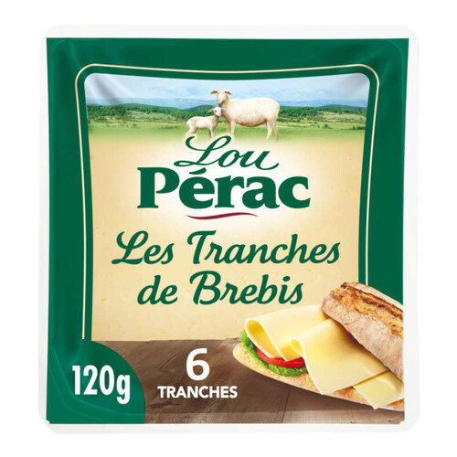 Lou Pérac Fromage de brebis en Tranches 6 x 20g