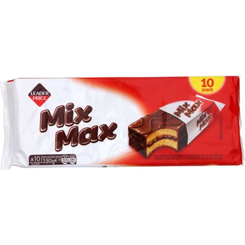 Leader Price Gâteaux Mix Max x10 350g