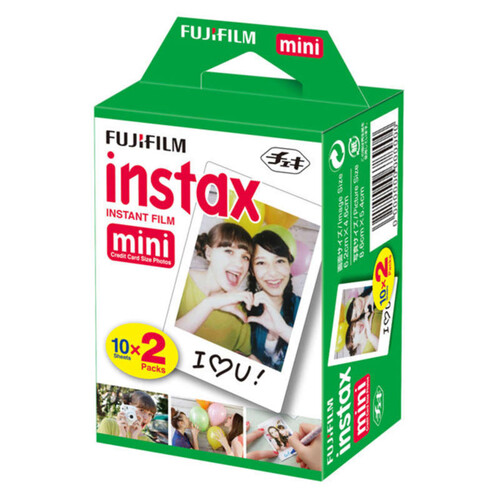  FUJIFILM FILM INSTAX MINI BIPACK 2X10