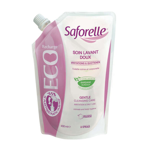 [Para] Saforelle Soin Lavant Doux Recharge 400ml