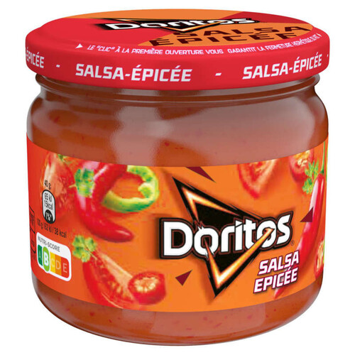 Doritos - Sauce apéritif goût salsa épicée - Le pot de 280g