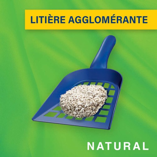 Catsan Litière Agglomérante Végétale Pour Chat 5L - 2,73kg