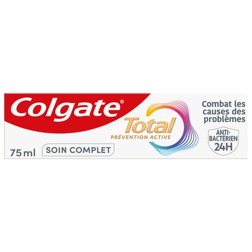 Colgate Dentifrice Total Active Prévention Original 75ml