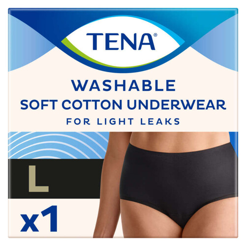Tena Culotte absorbante lavable Coton Classic Noir L x1
