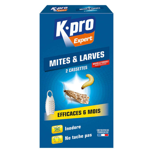 Kapo Cassettes Mites Et Larves 2 X