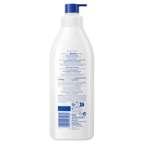 Nivea Lait Corps Hydratation Express 400ml