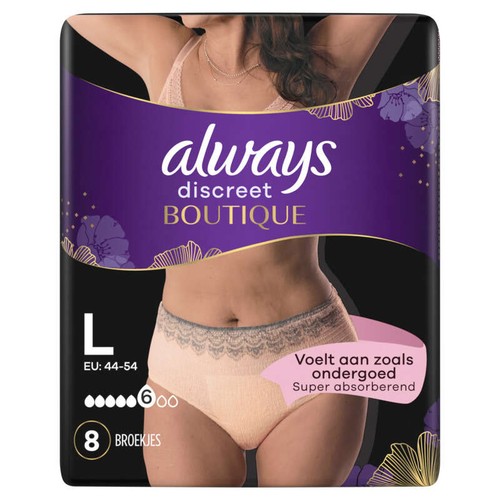 Always Discreet Culottes Pour Fuites Urinaires Boutique L x8