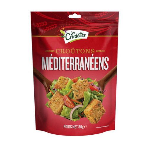 Fresh Gourmet Croûtons recette Méditerranéenne 80g