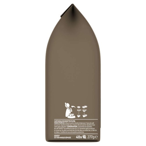 Senseo Café Classique x40 dosettes 277g