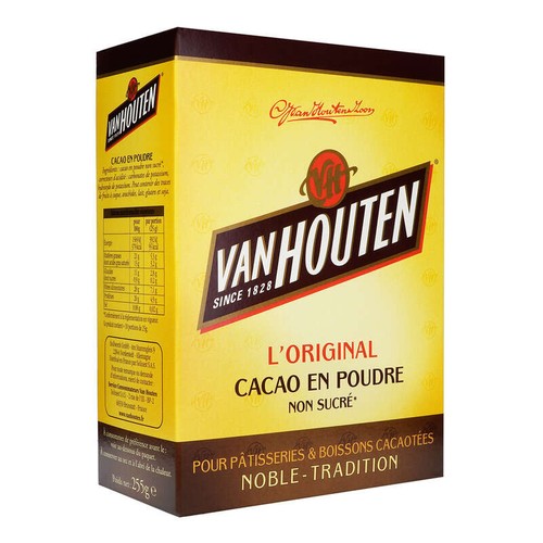 Van Houten Cacao en Poudre 255g