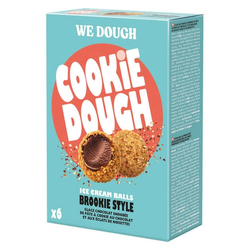 We Dough ice cream balls brookies x6