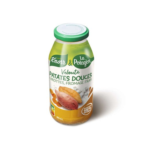 Knorr Soupe De Patate Douce, Carottes Et Fromage Frais 450ml