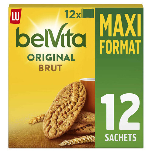 Lu Belvita Petit Déjeuner Biscuits aux pépites de Chocolat 600g