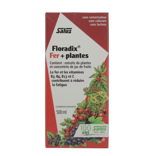[Par Naturalia] Salus Floradix - Fer + Plantes - 500 Ml