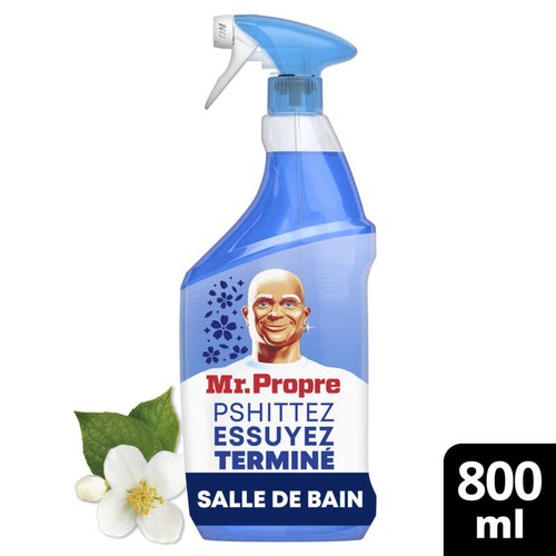 Mr. Propre Spray  Fleurs Blanches Désinfectant Et Nettoyant 800ml