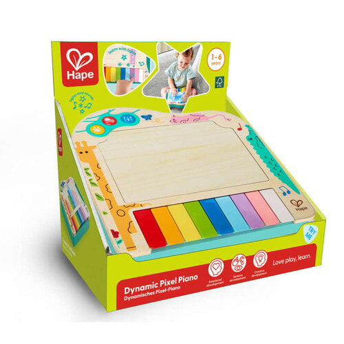 Hape Piano pixel interactif version internationale