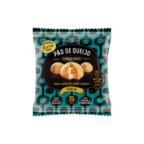 Mordi Godi Pão de queijo Snacking brésilien à la farine de manioc et au fromage 253g