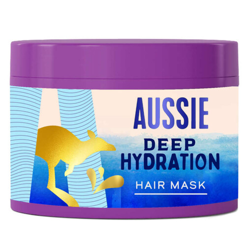 Aussie deep hydration masque capillaire vegan, hydratation intense 450ml