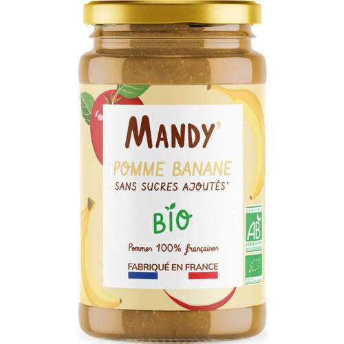 Mandy' purée pomme banane bio 560g