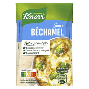 Knorr Sauce Béchamel à la Noix de Muscade 20cl Lot de 2