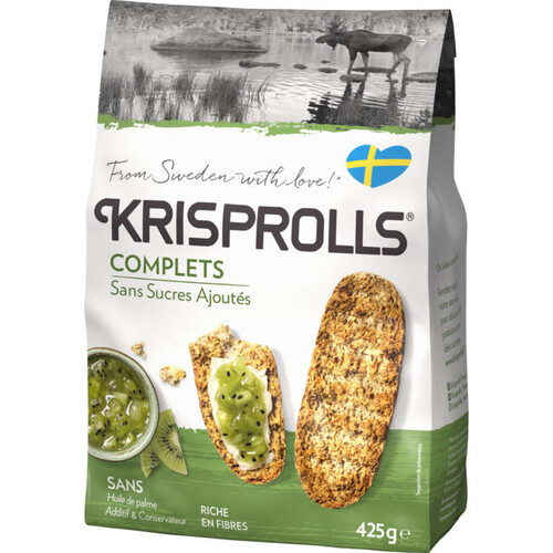 Krisprolls Petits Pains Complets 425G