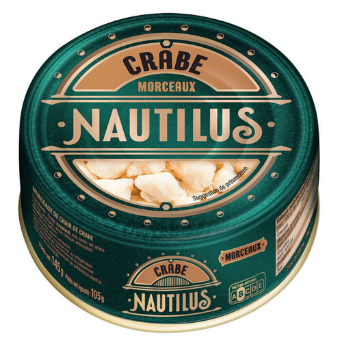 Nautilus Crabe 100% Morceaux 105G