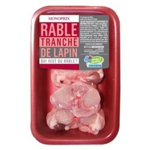 Monoprix Râble Tranché de Lapin