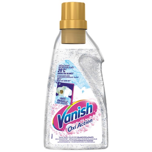 Vanish Oxi action Gel détachant raviveur blancheur 750ml